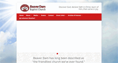 Desktop Screenshot of bdbcshelby.com